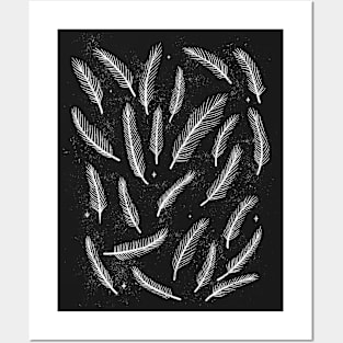 Bird feathers Posters and Art